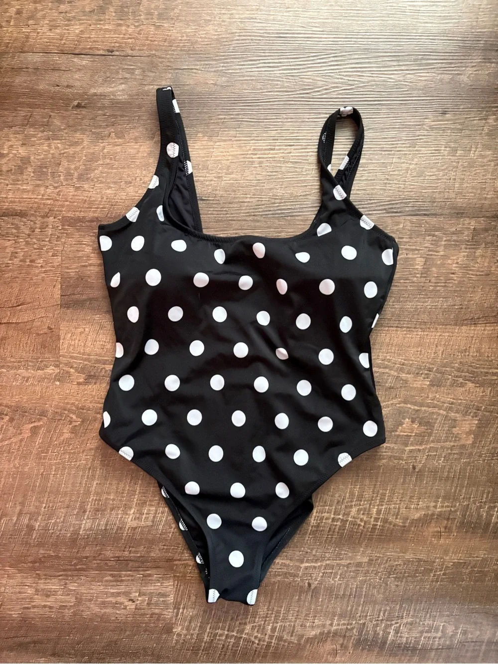 Ashley Graham x Swimsuits For All Hotshot Polka Dot One Piece Swimsuit sz 12 EUC